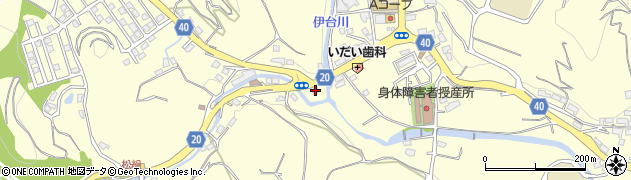 愛媛県松山市下伊台町1393周辺の地図