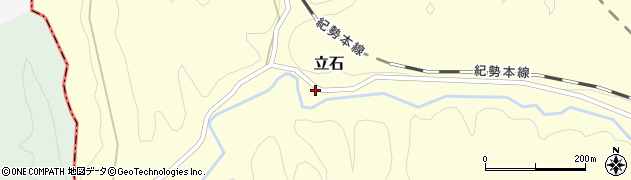 和歌山県印南町（日高郡）立石周辺の地図