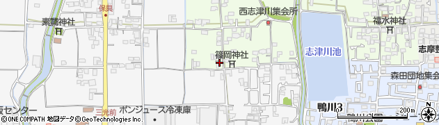 愛媛県松山市志津川町309周辺の地図