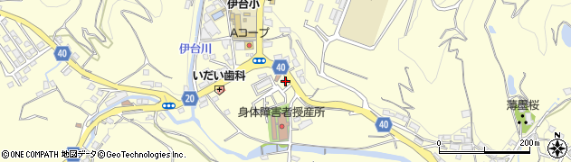 愛媛県松山市下伊台町1038周辺の地図
