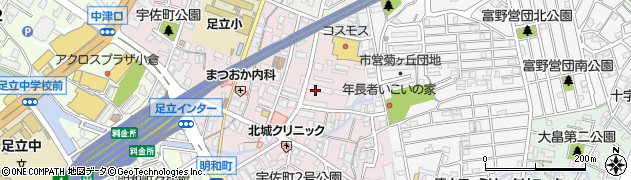 小倉交通グループ　小倉交通・本社営業所周辺の地図