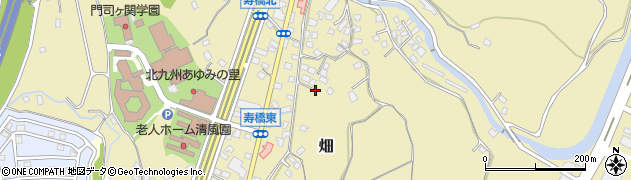 福岡県北九州市門司区畑1439周辺の地図