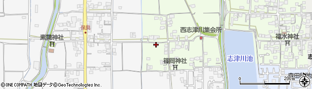 愛媛県松山市志津川町326周辺の地図