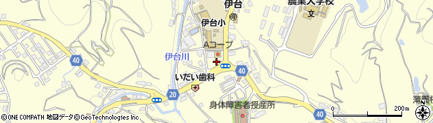 愛媛県松山市下伊台町1042周辺の地図