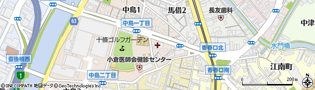 LIXIL小倉ショールーム周辺の地図