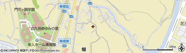 福岡県北九州市門司区畑1456周辺の地図