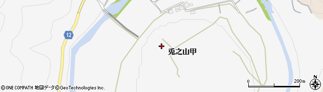 愛媛県西条市兎之山甲225周辺の地図