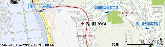 福岡県遠賀郡水巻町おかの台4周辺の地図