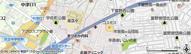 小倉交通グループ　小倉交通・宇佐町営業所周辺の地図