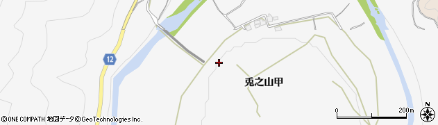 愛媛県西条市兎之山甲112周辺の地図