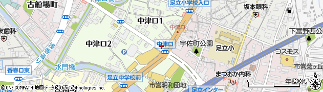 オイルリラクゼーション レオン 中津口店(Leon)周辺の地図