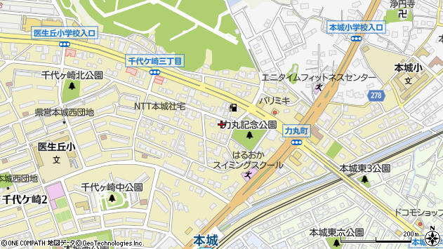 〒807-0802 福岡県北九州市八幡西区力丸町の地図