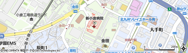 西日本シティ銀行新小倉病院 ＡＴＭ周辺の地図