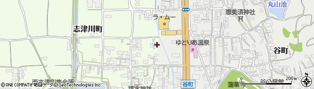 愛媛県松山市志津川町149周辺の地図