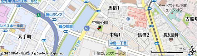 中島公園周辺の地図