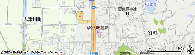 松山東警察署潮見駐在所周辺の地図