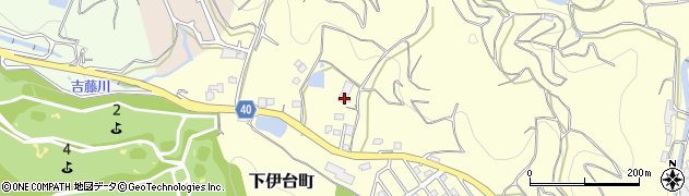 愛媛県松山市下伊台町45周辺の地図