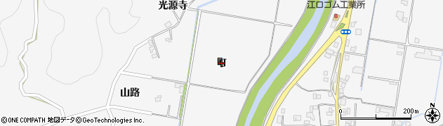 徳島県阿南市桑野町（町）周辺の地図