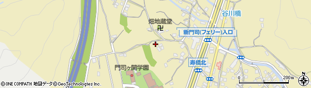 福岡県北九州市門司区畑1641周辺の地図
