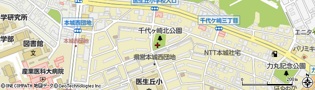 千代ヶ崎北公園周辺の地図