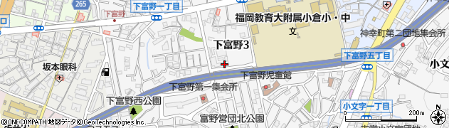 第一交通産業グループタクシー配車センター　小倉地区周辺の地図