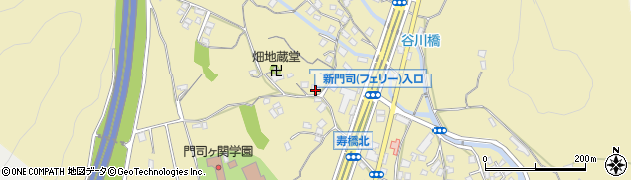 福岡県北九州市門司区畑1662周辺の地図
