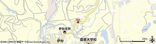 屋敷周辺の地図