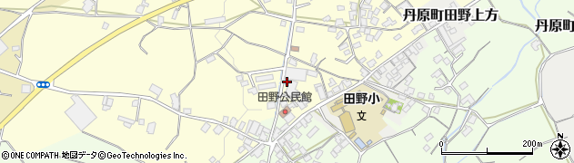 愛媛県西条市丹原町北田野1601周辺の地図