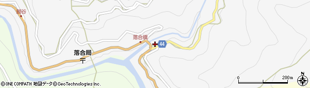 東祖谷山菜加工生産組合周辺の地図