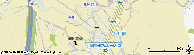 福岡県北九州市門司区畑周辺の地図