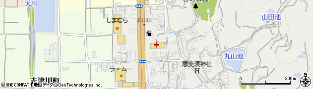 セカンドストリート　松山谷町店周辺の地図