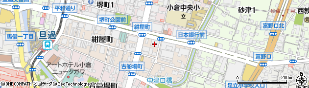 佐賀銀行八幡支店周辺の地図