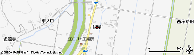 徳島県阿南市桑野町（紺屋）周辺の地図