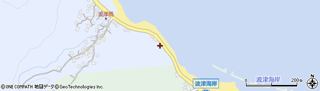 福岡県遠賀郡岡垣町波津9周辺の地図