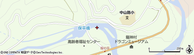 保平橋周辺の地図