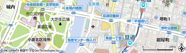 北九州福祉サービス株式会社　本社周辺の地図