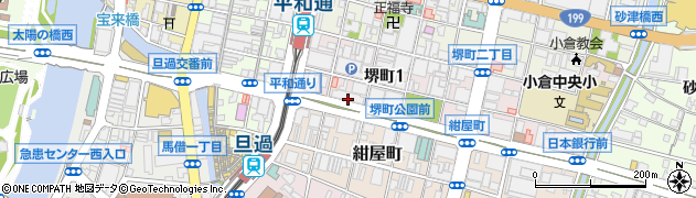 西京銀行小倉支店周辺の地図