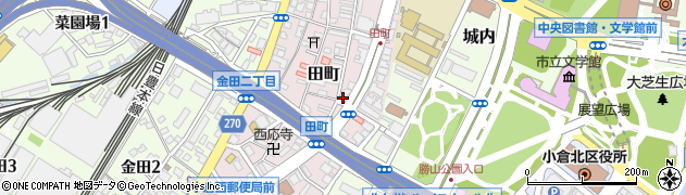 門田哲公認会計士税理士事務所周辺の地図