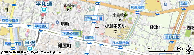 堺町調剤薬局周辺の地図
