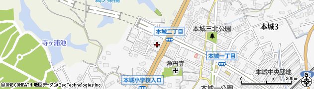 株式会社かば田食品　工場周辺の地図