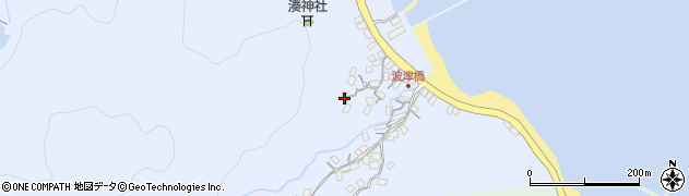 福岡県遠賀郡岡垣町波津406周辺の地図