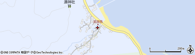 福岡県遠賀郡岡垣町波津195周辺の地図