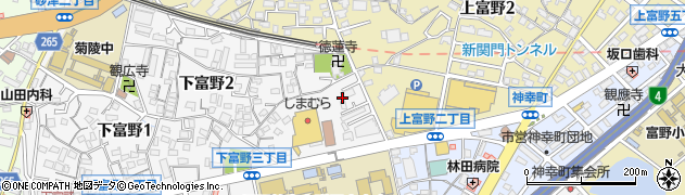 七福第一交通有限会社　事務所周辺の地図