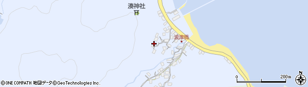 福岡県遠賀郡岡垣町波津410周辺の地図