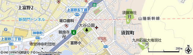 福岡県北九州市小倉北区須賀町3周辺の地図