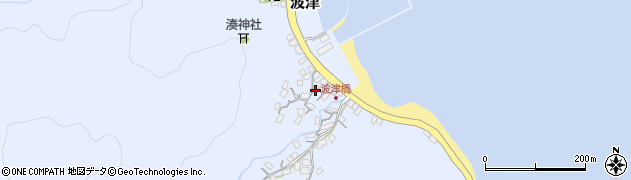 福岡県遠賀郡岡垣町波津207周辺の地図