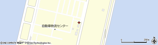 トヨタ輸送株式会社新門司営業所周辺の地図