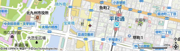 ラファ アイランド 小倉魚町本店周辺の地図