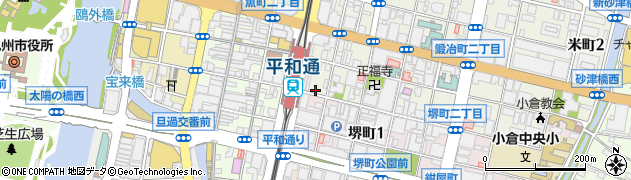 中央第２駐車場周辺の地図