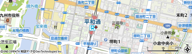 ホームティーチャーサポート西日本家庭教師協会周辺の地図
